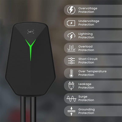22kW de potência de saída Estação de carregamento rápido de automóveis elétricos AC EV com conector de tomada