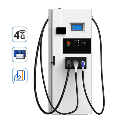 60kW/120kW/180kW CCS1 CCS2 Carregador de carro elétrico DC Estação de carregamento rápido EV para Tesla