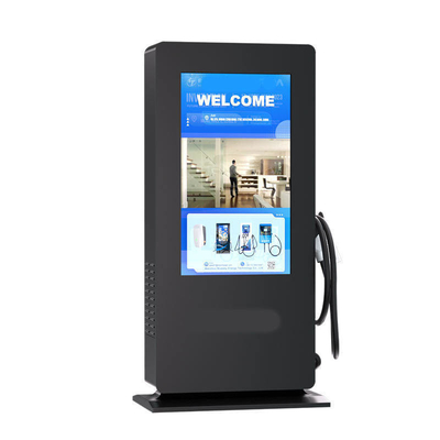 CCS Chademo 30Kw-240Kw Dc Ccs2 / Ccs1Ev Carregador com ecrã de publicidade