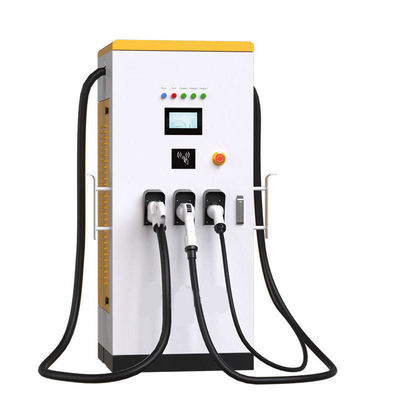 Performance 60Kw Dc Ev Carregador Ccs1/2 Ocpp1.6J Ev Estação de Carregamento Com Arma Dupla