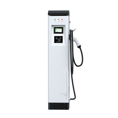 Tipo 1/Tipo 2 Interface Padrão Carregador Ev de 22 kW com piso de pé e pagamento POS