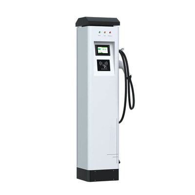 Tipo 1/Tipo 2 Interface Padrão Carregador Ev de 22 kW com piso de pé e pagamento POS