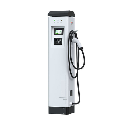 Tipo 1/Tipo 2 Interface Padrão Carregador Ev de 22 kW com piso de pé e pagamento POS