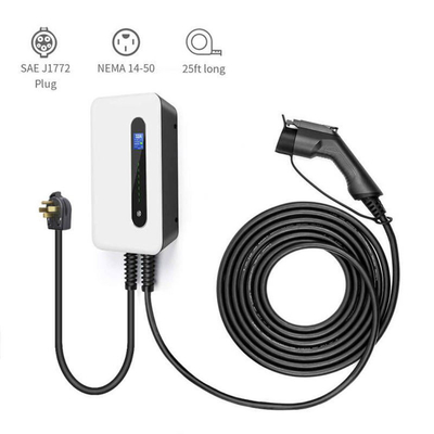 Carregador de parede para veículos elétricos de 32A com interface Tesla padrão Oem Odm Sae J1772 IP 66