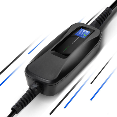 32A Carregador de carro de automóvel eletrônico rápido e fácil portátil para casa Resiste à tensão 2000V Classificação IP IP66