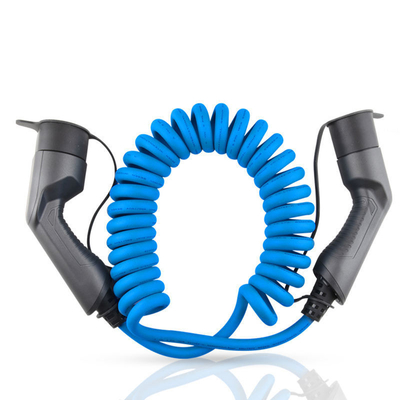 Conector de carregamento de veículos elétricos de tipo 2 com material TPU e tensão de funcionamento de 250 V