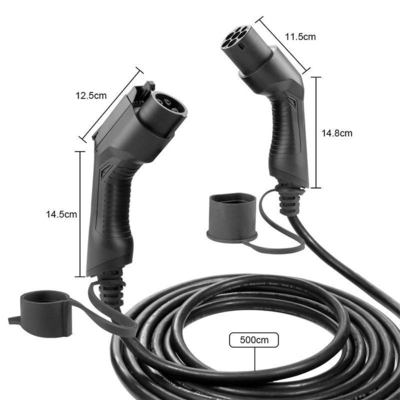 32A Tipo de corrente nominal1/SAE J1772 Cabo de carregamento de veículos elétricos para carregamento rápido
