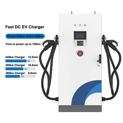 110A Corrente de saída 240Kw 300Kw 360Kw CCS2 Estação de carregamento Ev para carregamento rápido