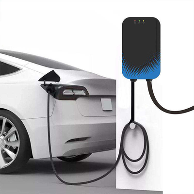 CE Certificado 7 Kw Wallbox Ev Carregador com autenticação do utilizador RFID ISO/IEC 14443A/B