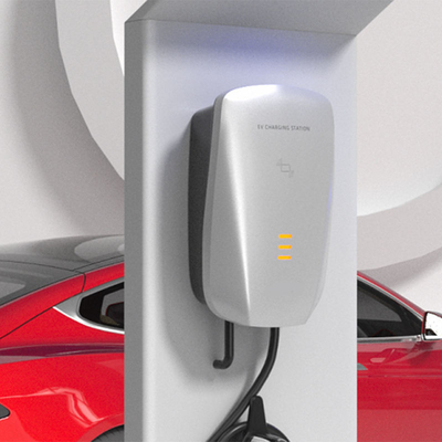 Estação de carregamento de veículos elétricos de tipo 2 de 32A Ac Ccs com cabo de 5 metros e 220v -20% de tensão de entrada